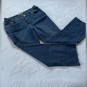 Chico’s Platinum Denim Pants Sz 2 Regular